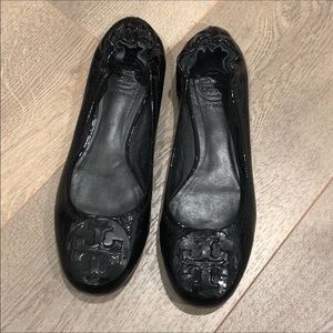 Tory Burch classic black flats size 6.5
